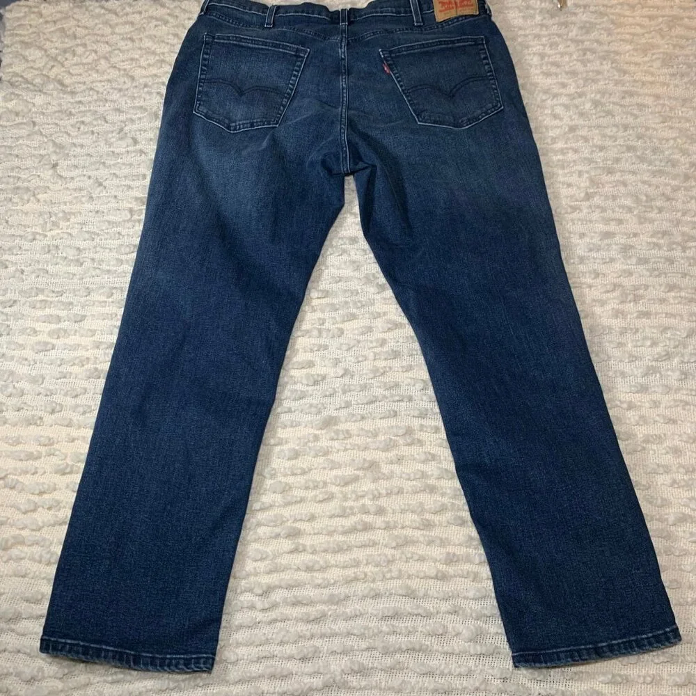 LEVI‎ JEANS 541 MENS 38X32 38X30 BLUE DENIM STRAIGHT LEG OUTDOOR CASUAL